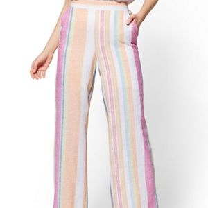 Wide Leg NY@Co Linen Blend Pants